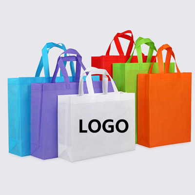O saco reciclado de Tote Non Woven Fabric Shopping personalizou reusável com logotipo