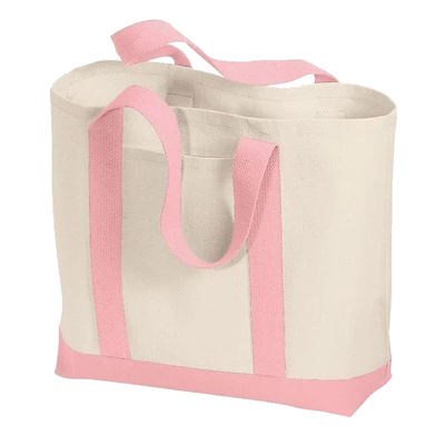 Recicle a lona orgânica lisa Tote Bag Reusable Custom Printed do algodão com logotipo