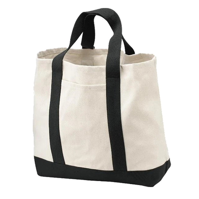 Recicle a lona orgânica lisa Tote Bag Reusable Custom Printed do algodão com logotipo