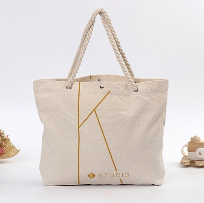Saco de mantimento natural plano de compra Tote Bag relativo à promoção do algodão