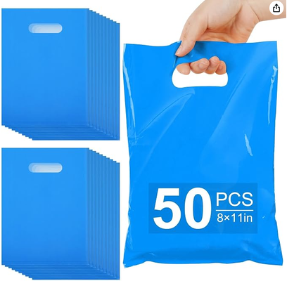 Bolsas favoritas para festas rosa quente, bolsas de doces de 8