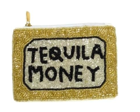 Mulheres Tequila Dinheiro Carteira de Moedas 5.5 * 4.5 * 0.5 polegadas